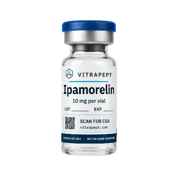 Ipamorelin research peptide vial – Vitrapept